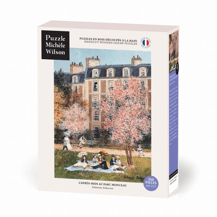 Puzzle - PUZZLE MICHELE WILSON - LAPRES MIDI AU PARC MONCEAU - Bois découpé à la main - 350 pièces - 23 x 30 cm Puzzle - PUZZLE MICHELE WILSON - LAPRES MIDI AU PARC MONCEAU - Bois découpé à la main - 350 pièces - 23 x 30 cm