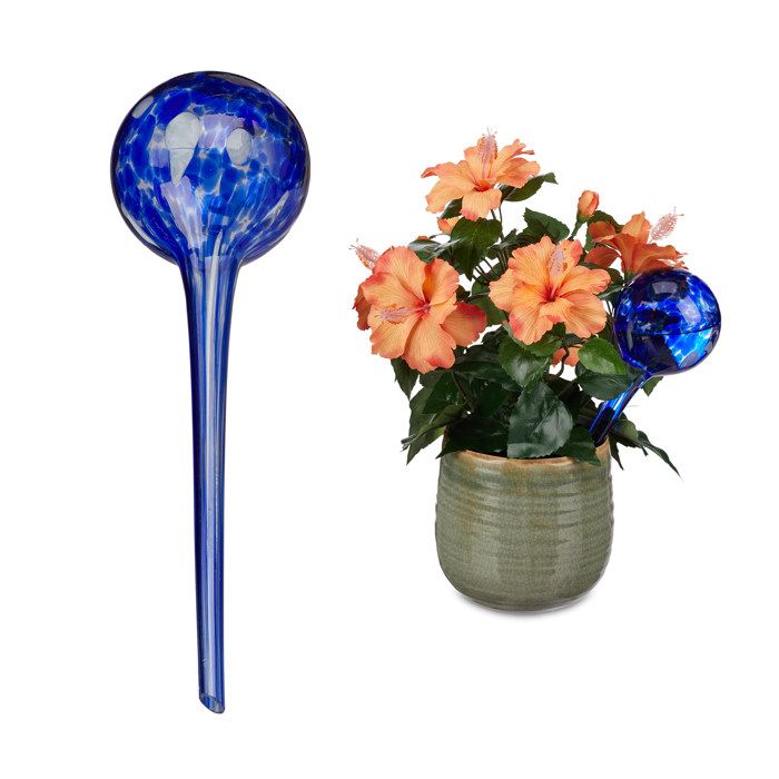 Relaxdays Spray Vide En Verre, Lot De 8, 500 ML, Jet Puissant Et Large Brume, Pour Cheveux Ou Jardin, Marron
