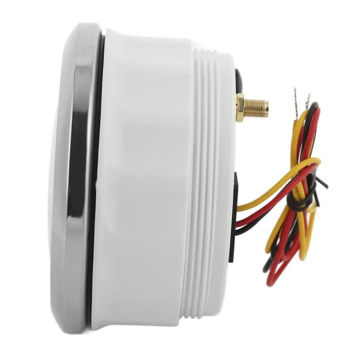 Cache Compteur De Vitesse Harley Davidson 5 Pouces - Aluminium Chromé - Anti-Reflet - Pour Modèles Dyna, Softail, Touring