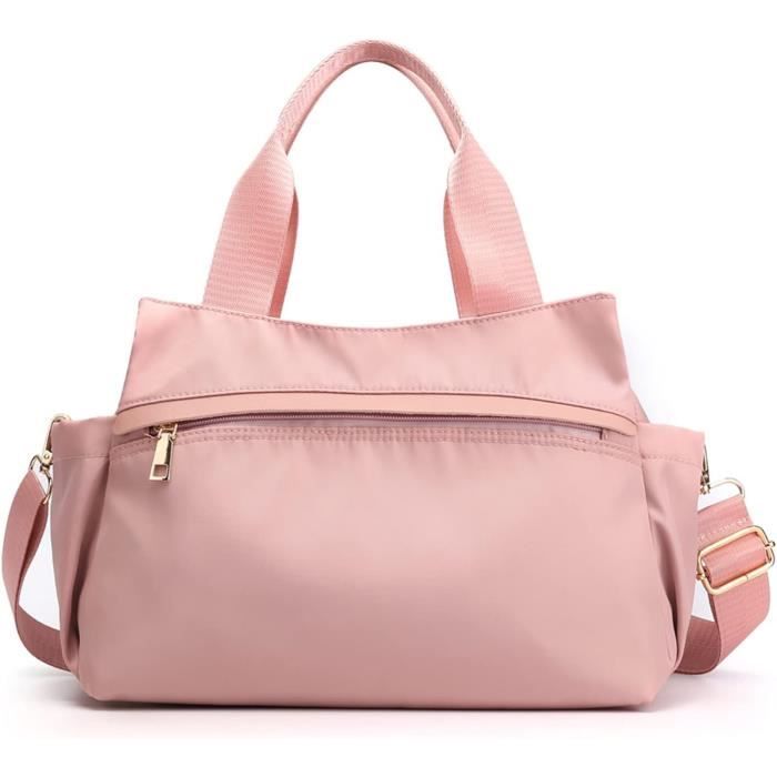 Sac à Épaule Grande Capacité pour Femme avec Pochette Intérieure