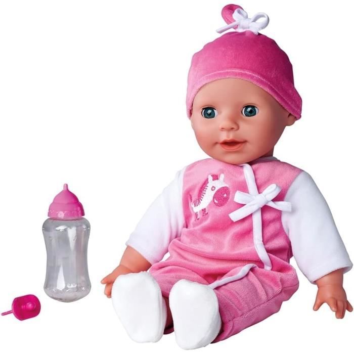 Simba Laura Poupée Parle 38cm Corps souple 24 sons Piles incluses