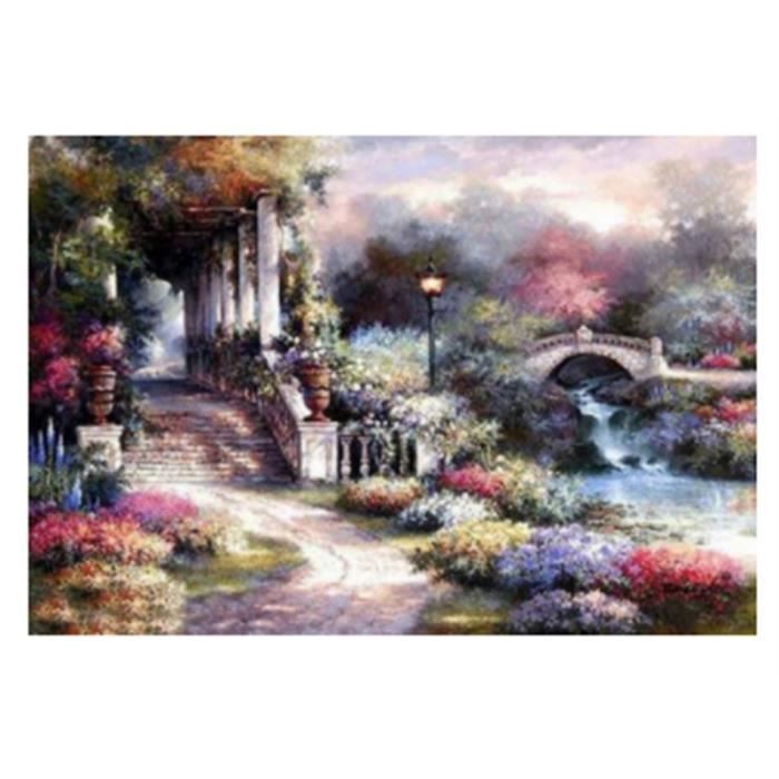 Huacan Plein Carré/rond Diamant Peinture Paysage 5... - Grandado