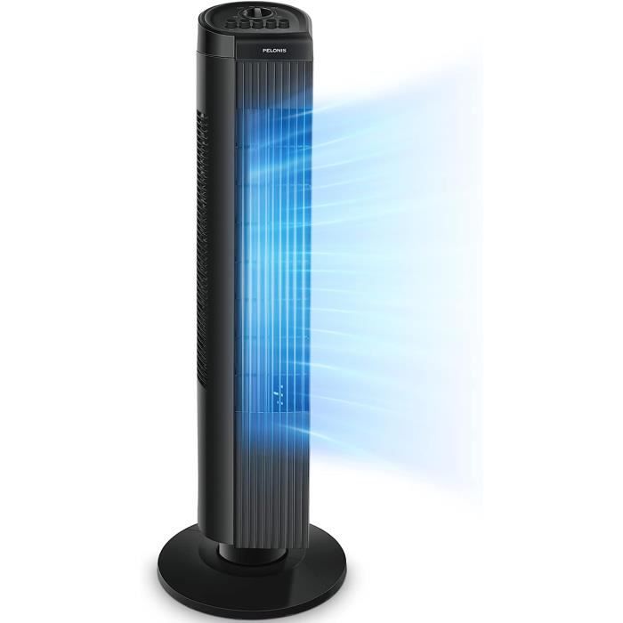PELONIS Ventilateur Colonne Silencieux et Puissant, Oscillant Grand-angle,  Parfait pour Chambre et Bureau (Oscillant 60° sans Té239 - Cdiscount  Bricolage
