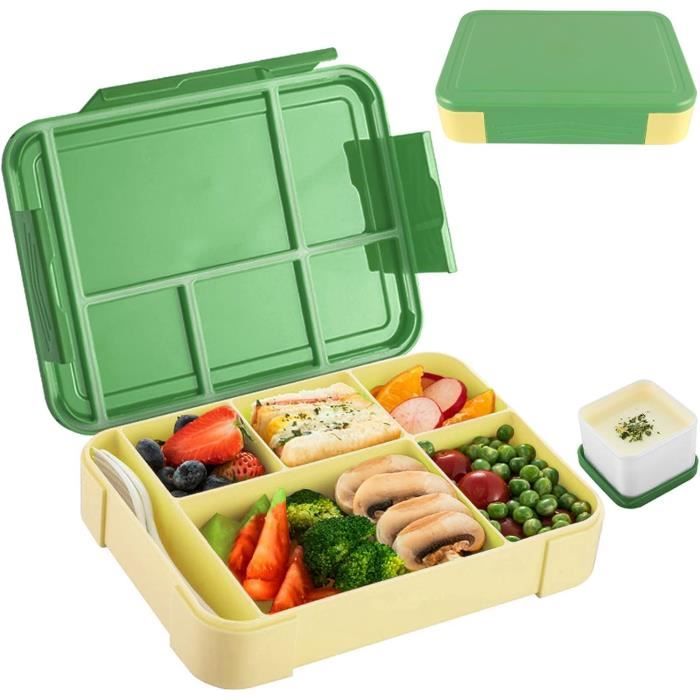 Bento Boîte À Goûter Isotherme En Acier Inoxydable Avec Boucle D'Étanchéité En Silicone Sur La