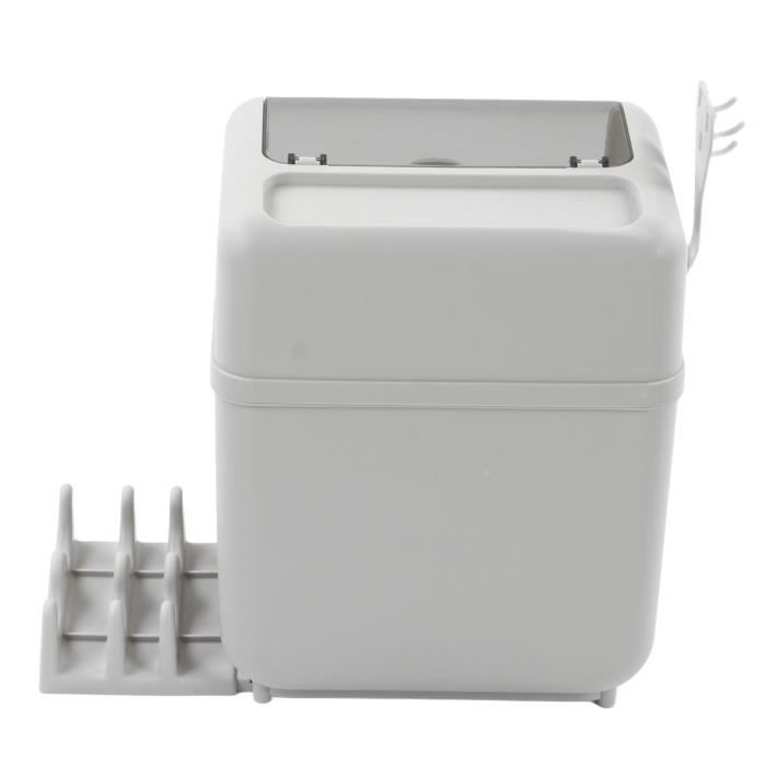 Support à Ustensiles De Cuisine Rotatif 360° - Étagère Pour Cuillères, Spatules, Sans Perçage Ou à Visser, Acier Inoxydable