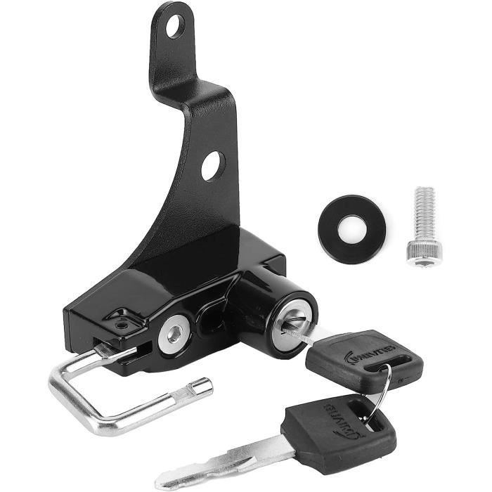 Antivol de casque de moto, accessoire pour casque de moto, antivol de casque avec clés, cadenas