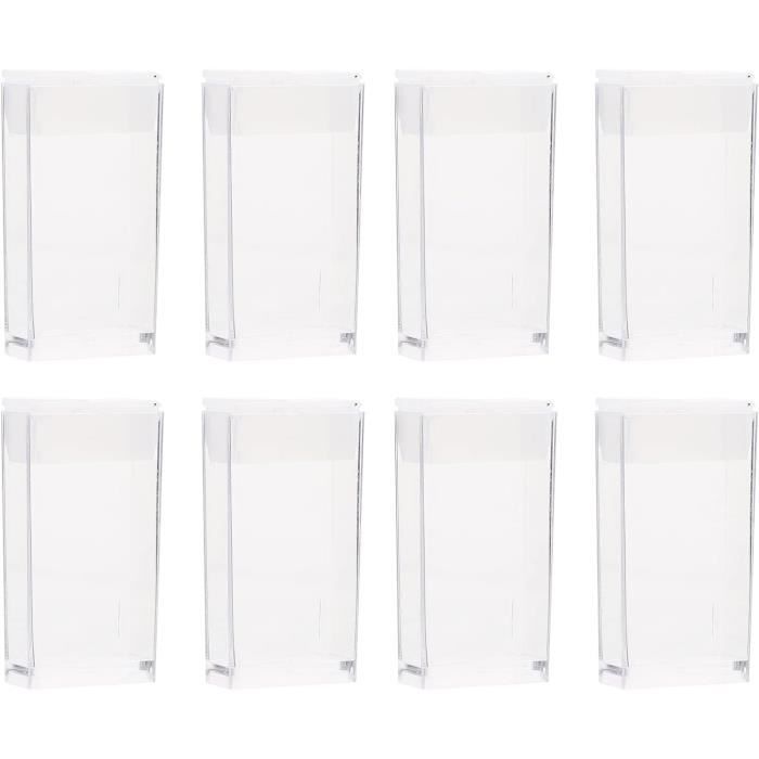 Lot De 20 Boîtes à Sushi Réutilisables WIYETY Avec Couvercle - Plateaux Noirs Pour Sushis, Sandwichs Et Fruits