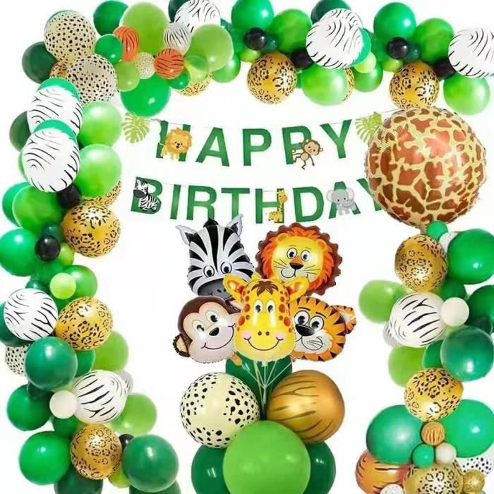 Décoration De Bannière De Joyeux Anniversaire Sur Le Thème De La