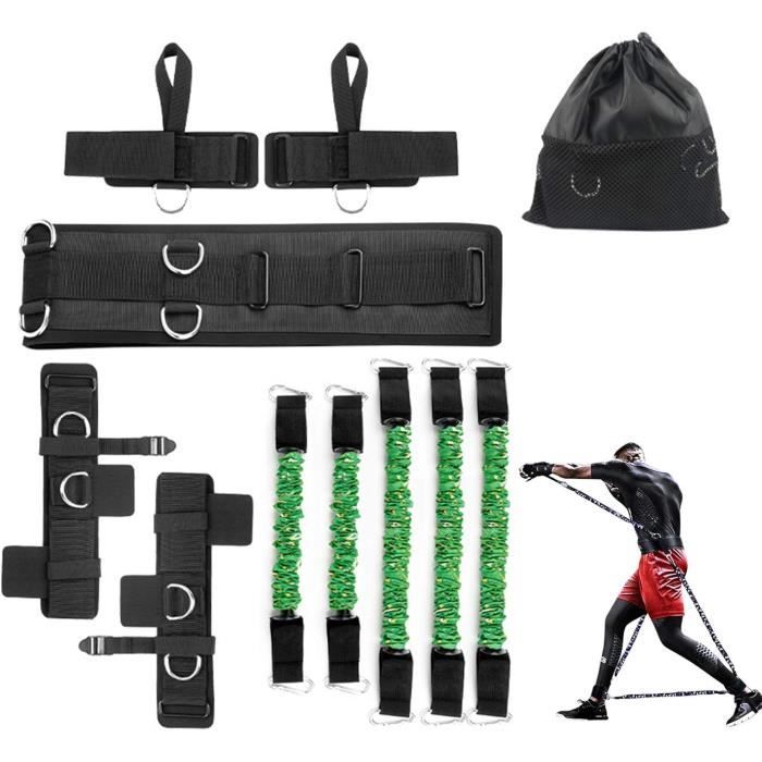 Set D'élastiques De Musculation Uxcell – Bande De Force Rouge, 100Lbs, Lot De Résistance, Neuf