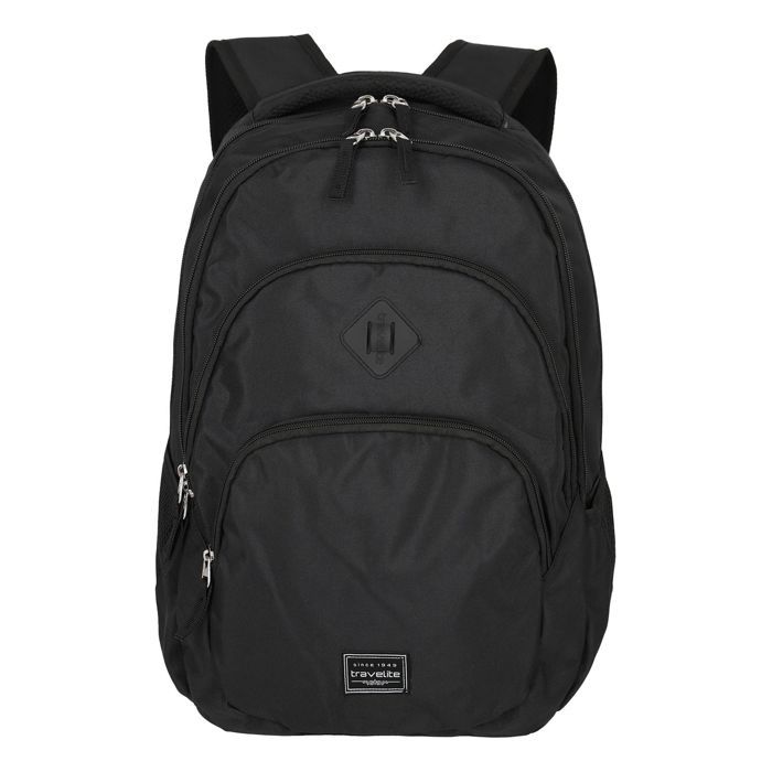 travelite Sac à dos de loisirs noir pour femme et homme - Basic Melange Backpack 267837