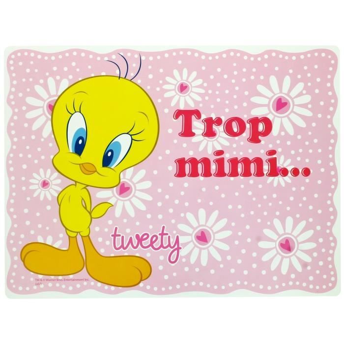 Set De Table Licence Titi Et Gros Minet Cartoons Sketch Dessin Anime Achat Vente Set De Table Soldes Sur Cdiscount Des Le 20 Janvier Cdiscount
