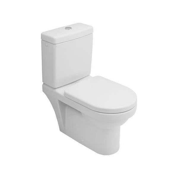 Pack WC NF complet - Villeroy & Boch - Sortie horizontale/verticale - Double commande - Abattant frein de chute