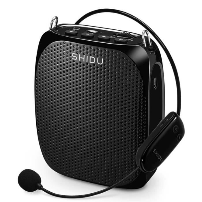 Amplificateur Vocal Portable Avec Micro-casque - Haut-parleur 3 Pouces, Batterie 2200mAh - Pour Enseignants, Guides, Présentations Extérieures - 3