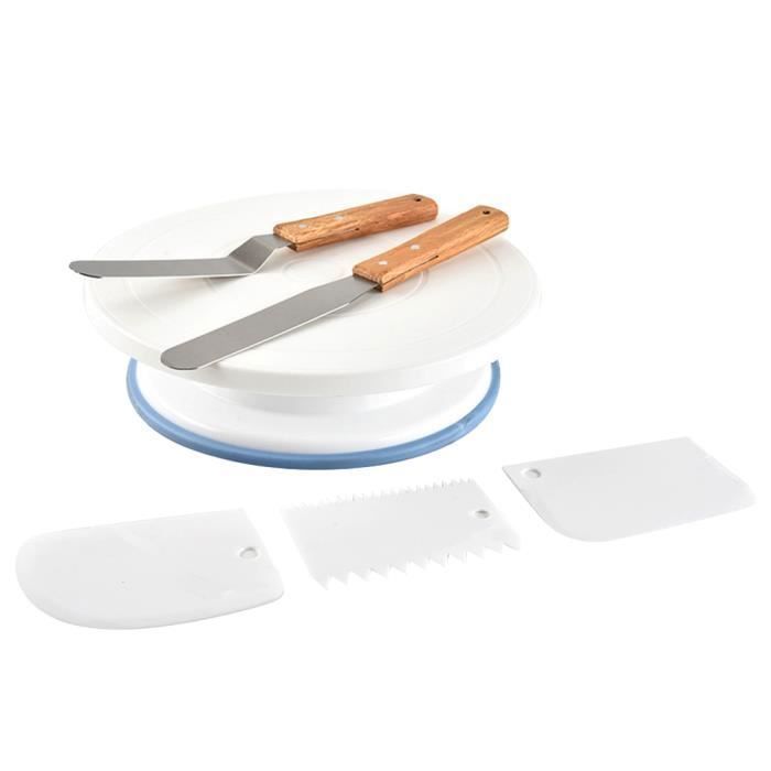 1 Set Manuel Gateau Platine Vinyle Rond Kit Menager Cuisson Pour Support Portant Pour Gateau A Sucette Presentoir A Pop Cake Cdiscount Maison