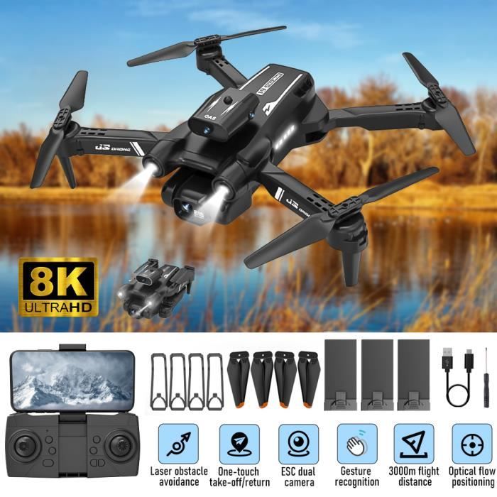 Mini drone pour enfants et débutants, hélicoptère nano RC