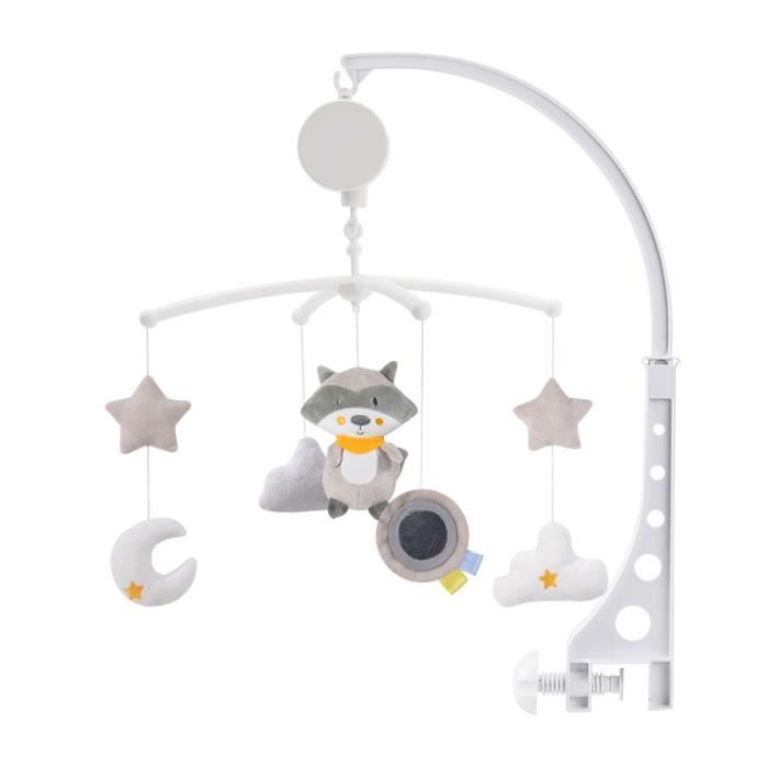 Mobile Musical Berceau De Bébé,Jouet De Porte-lit Pour Bébé Rotatif 360 °  ,Hochet de chevet Pour Nouveauné (Raton laveur） - Cdiscount Puériculture &  Eveil bébé