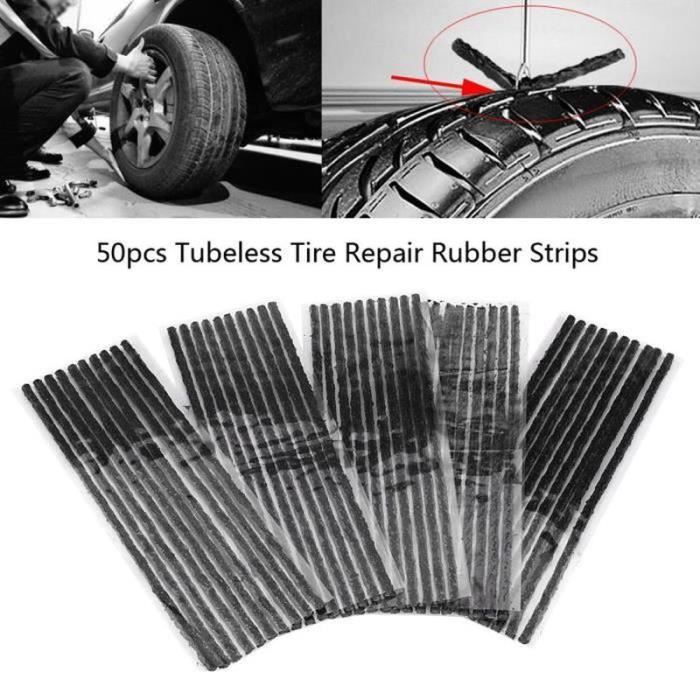 OPI02048-KIT REPARATION PNEU,Kit d'outils de réparation de pneus de voiture  avec bandes en caoutchouc, ensemble de bouchons de clo - Cdiscount Auto