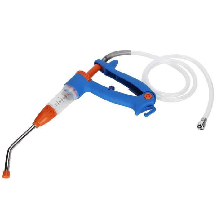 Seringue Vétérinaire Automatique Réglable 1 Ml - Pour Vaccins Et Médicaments - Poignée Ergonomique - 11