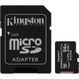 KINGSTON Canvas Select Plus SDCS2 64Go 64 go Micro SD Carte Mémoire Class 10 A1 100Mo/s+ Adaptateur inclus-1