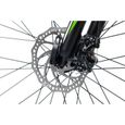 VTT semi-rigide 27,5" Morzine noir-vert 51 cm KS Cycling - Adulte - 21 Vitesses - Chemins et sentiers-1