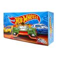 Coffret de 50 voitures Hot Wheels - Modèles de sport, de course et cabriolets pour enfants et collectionneurs-1