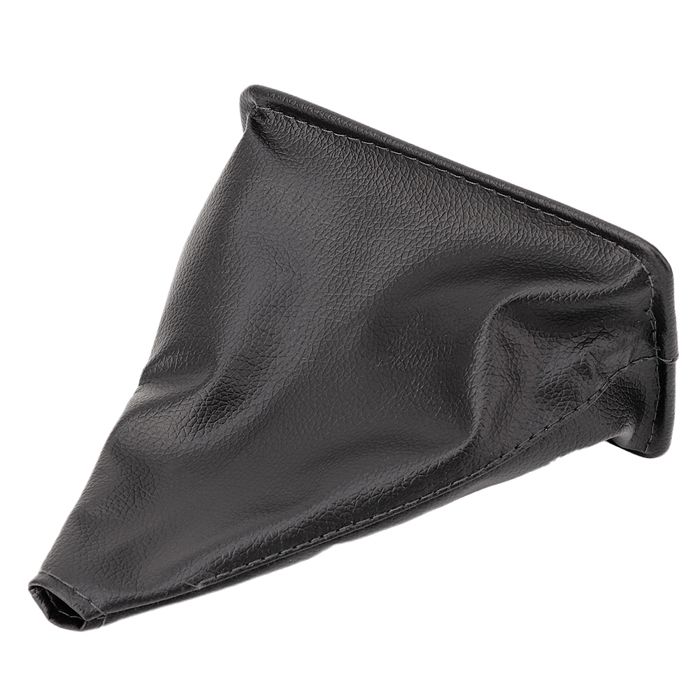 Housse de Levier de Vitesse En Cuir PU Noir pour Voiture, Housse Anti-Poussière pour Pommeau de Levier de Vitesse, Housse de Frein à Main Antistatique et Antidérapante pour Voiture(Rouge