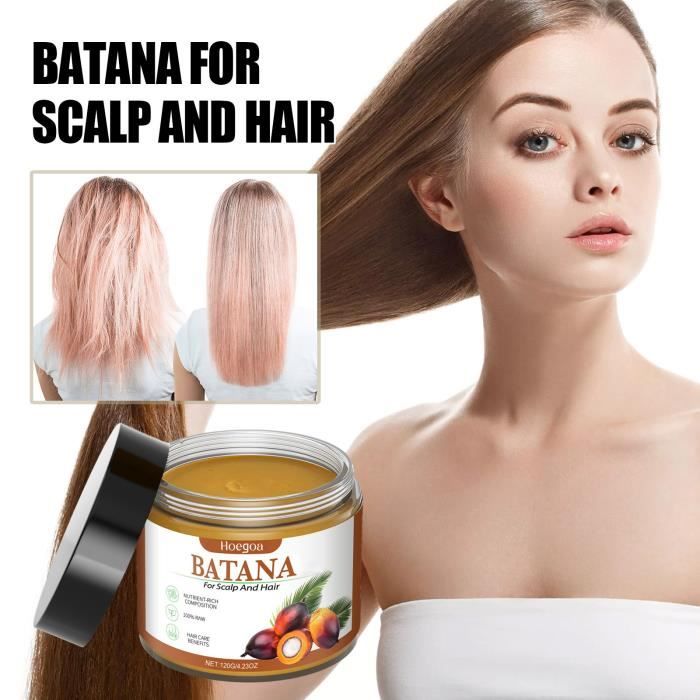 Huile de Batana(Batana Oil) , pour Cheveux, Sourcils et Cils, Pressé à Froid, Huile de