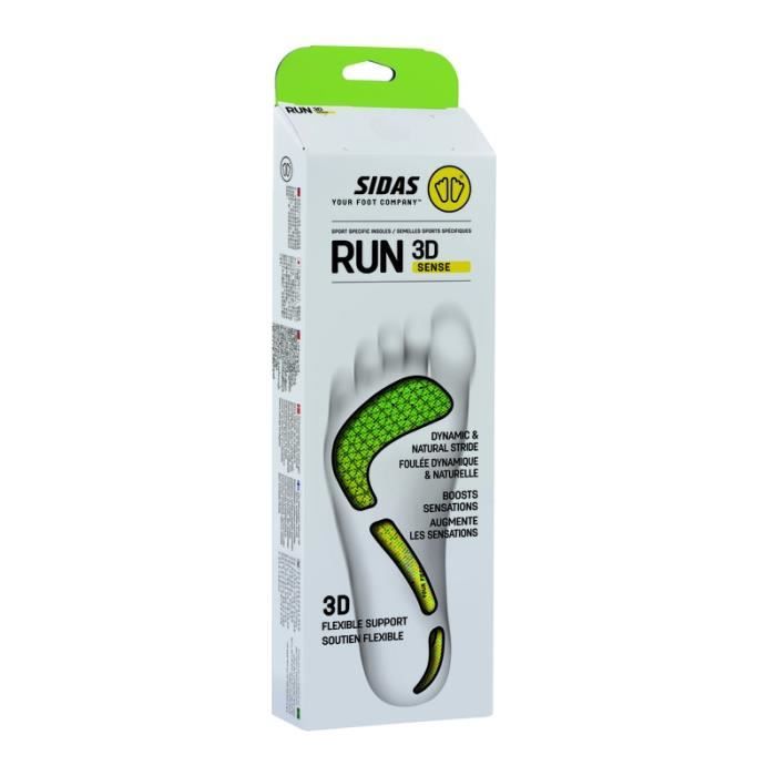 Semelles Football Sidas 3D - Amorti Et Grip Anti-Dérapant - Pour Chaussures à Crampons