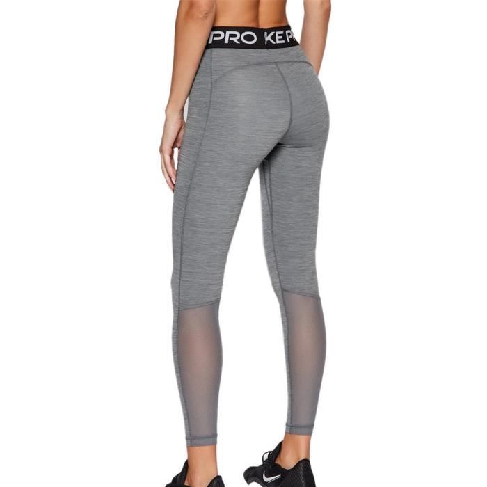 Legging Gris Femme Nike Pro 365 Broek Grey - Cdiscount Prêt-à-Porter