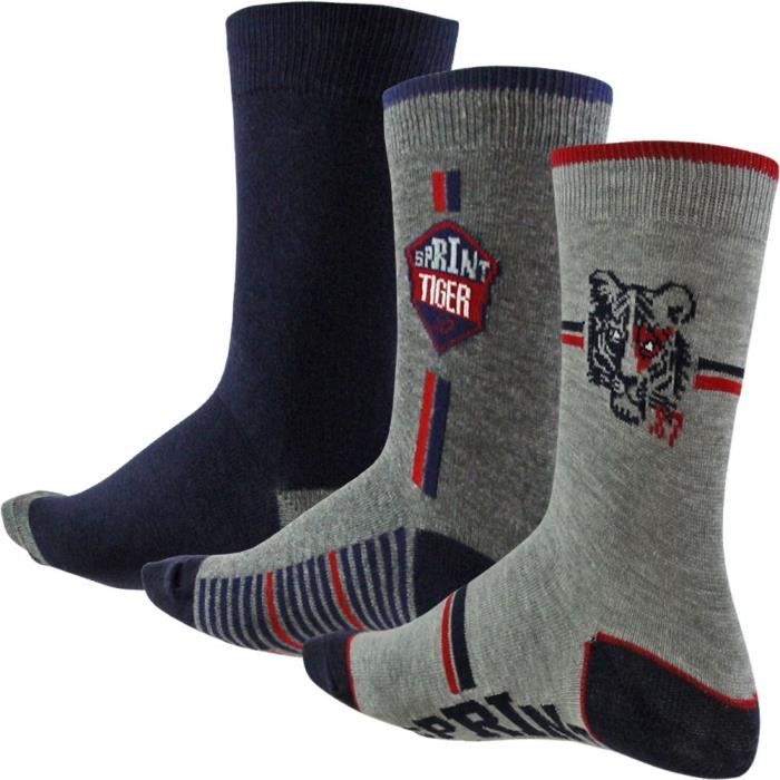 Lot De 6 Chaussettes Enfant Garçon Umbro - Socquettes Sport Confortables, Respirantes Et Anti-Glisse