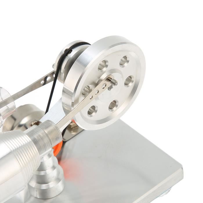 TYCIONG Kit de Modèle de Moteur Stirling, Jouet Scientifique éducatif à Lumière LED pour Enfants, Cadeau éducatif TYCIONG Kit de Modèle de Moteur Stirling, Jouet Scientifique éducatif à Lumière LED pour Enfants, Cadeau éducatif