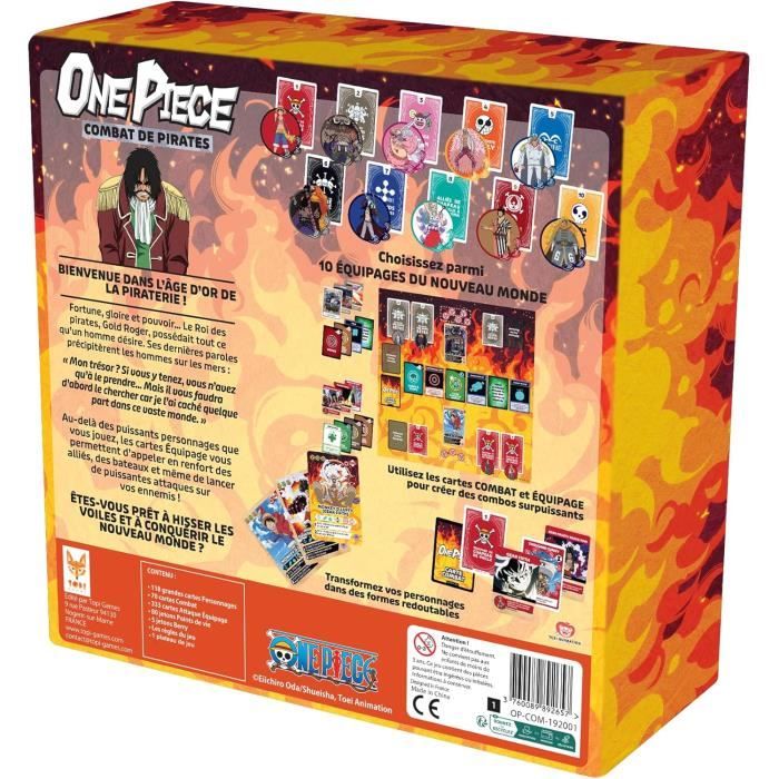 ONE PIECE - Le jeu de Société - Combats de Pirates (FR) - MNS Jeu de société - 237647 - Jeux de société