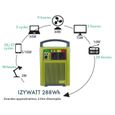 ORIUM - Pack Station d'énergie portative IZYWATT 288 + panneau souple-2