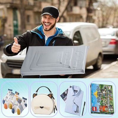 Sacs D'expédition Plastique Opaques - Lot De 100, 30,5 X 38 Cm, Autocollants, Pour Vêtements, Colis, Imperméables - 2