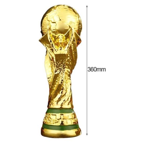 🚚 Livraison 48h 🚚 Replique Trophee Coupe Du Monde 36 cm, 1.2 kg
