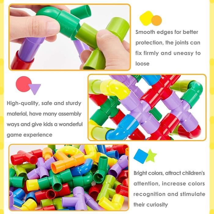Lot De 3 Mini Vélos à Construire - Jouet Construction Enfant - Puzzle Décompression - Décoration