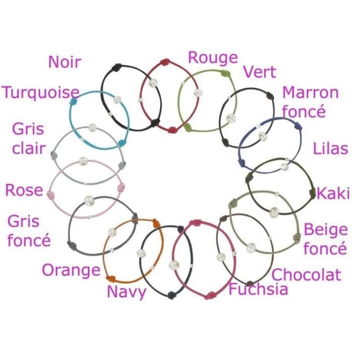 Les Poulettes Bijoux - Bracciale Bambino Perla Bianca, Gioiello Moda In Argento E Perle D'Acqua Dolce, Confezione Regalo