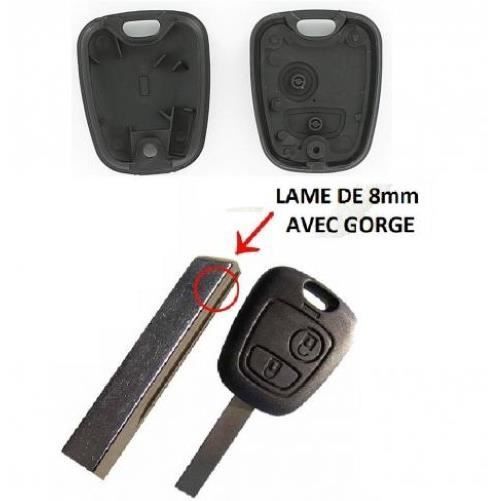 Coque De Clé De Rechange Pour Peugeot 106 205 206 306 405 406 – Remplacez Votre Boîtier Usé - 4