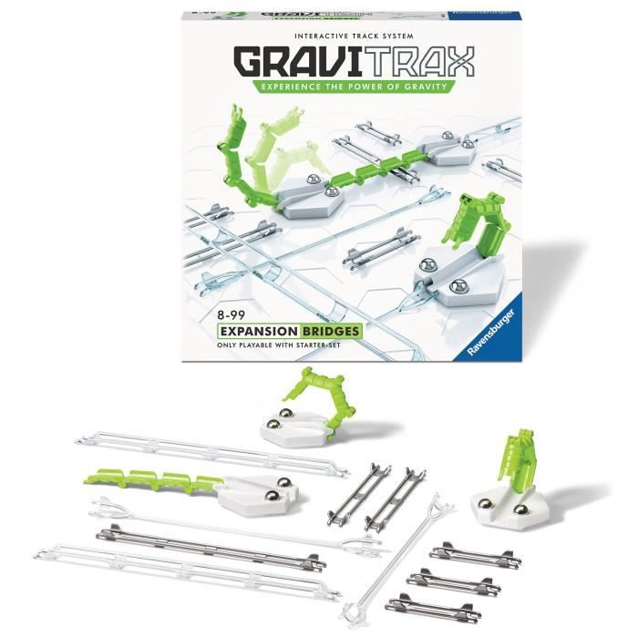 Circuit à billes : GraviTrax : Set d'extension Rails RAVENSBURGER Pas Cher  