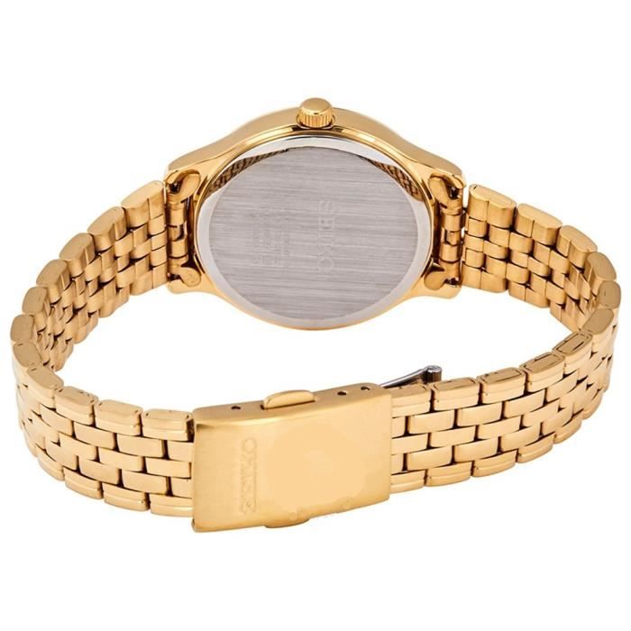 Montre Analogique Montre Seiko Femme Or Seiko Montre-bracelet En