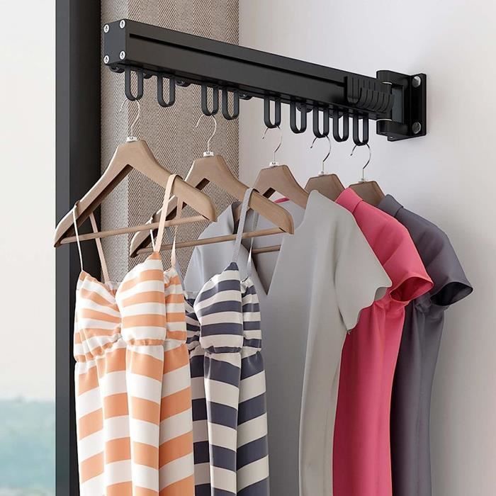 Séchoir à Linge Pliable Portable Pour Dortoir D'étudiant - Crochet