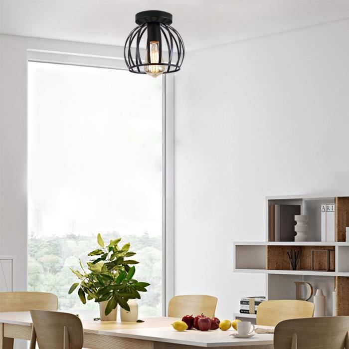 Plafonnier Moderne Hofstein 4 Spots Nickel Mat/blanc Pour Salon Ou Cuisine