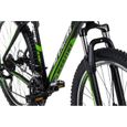 VTT semi-rigide 27,5" Morzine noir-vert 51 cm KS Cycling - Adulte - 21 Vitesses - Chemins et sentiers-3