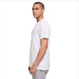Build Your Brand Basic Round Neck T-Shirt, White, XXL Homme-3