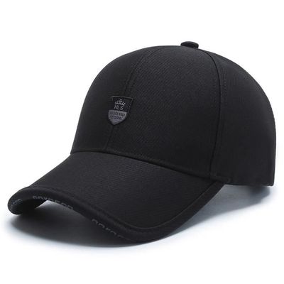 Casquette De Baseball, Casque De Sécurité, Confortable, Léger, Protection De La Tête Réglable, Quatre Aérations, Chapeau De Protection (noir