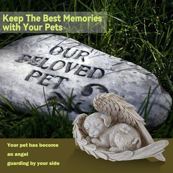 Pierre Tombale pour Chien Petite (11x4x7,5 cm) Figurine en pierre — free download