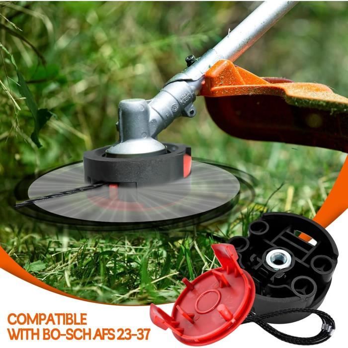 QENETY Lot De 3 Cache-bobines F016F04841 Pour Débroussailleuse Bosch