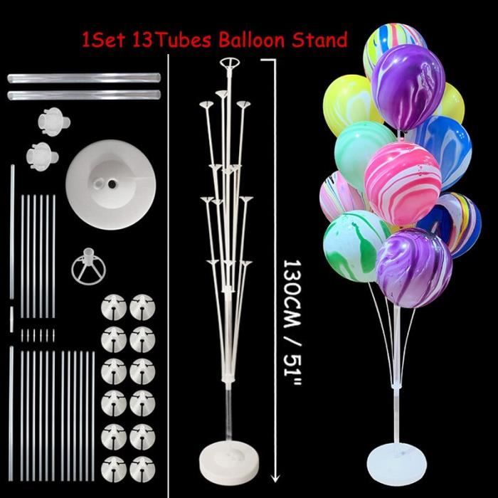 Support ballon / trépied 130 cm - pied 7 ballons