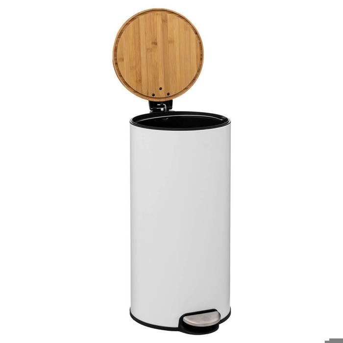 Poubelle De Cuisine 30 L Avec Couvercle - Design Moderne, Couleur Aléatoire, Pour Salon/chambre