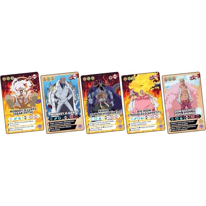 Topi Games | Jeu De Société One Piece Combats De Pirates – Stratégie Deck-Building 2 à 8 Joueurs – Licence Officielle – Cadeau Parfait Dès 7 Ans